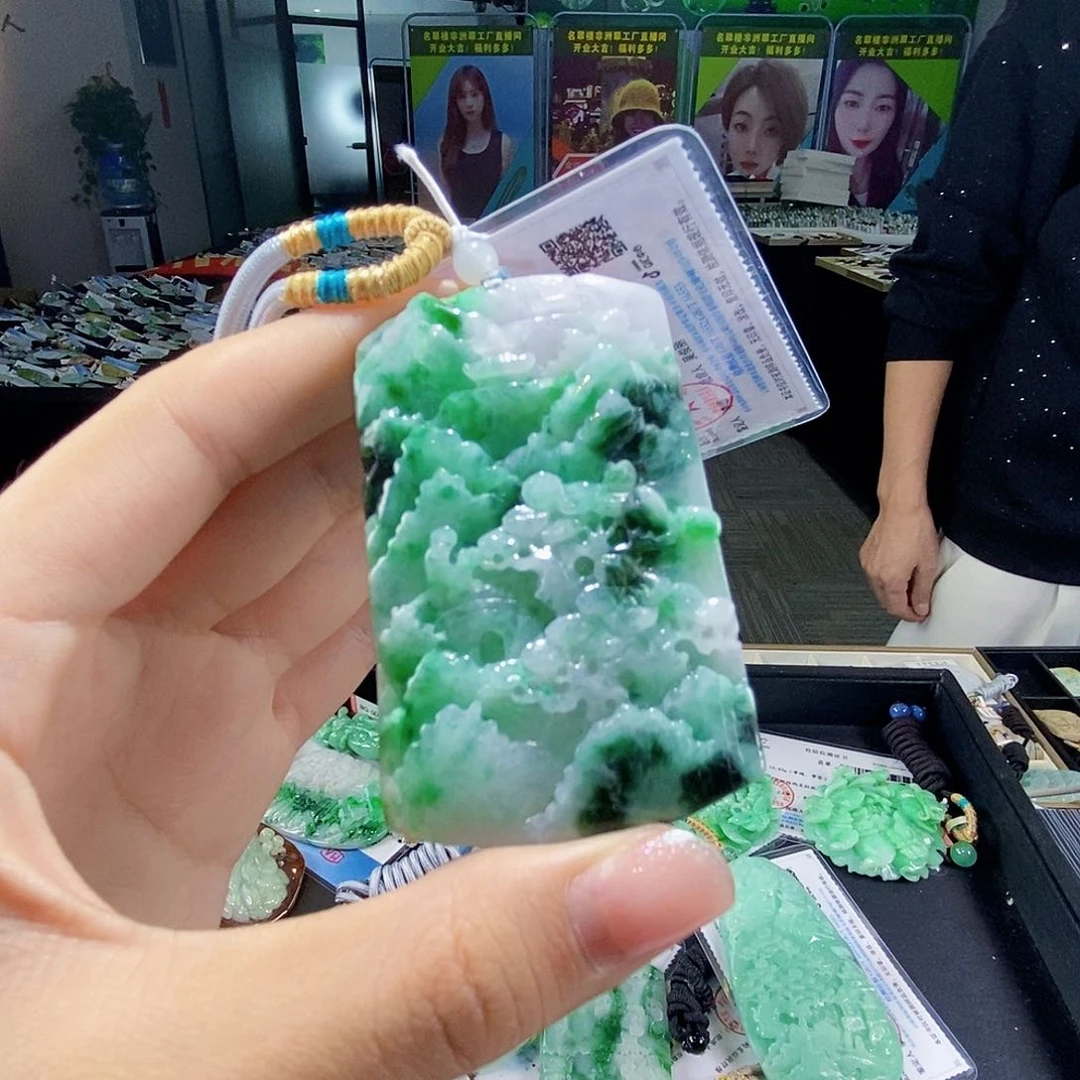 颈饰未镶嵌翡翠翡翠