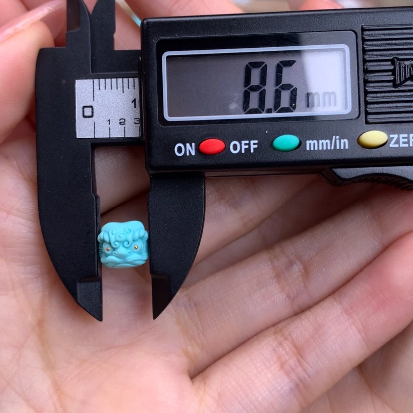 【闪购商品】绿松石醒狮未镶嵌暴****户