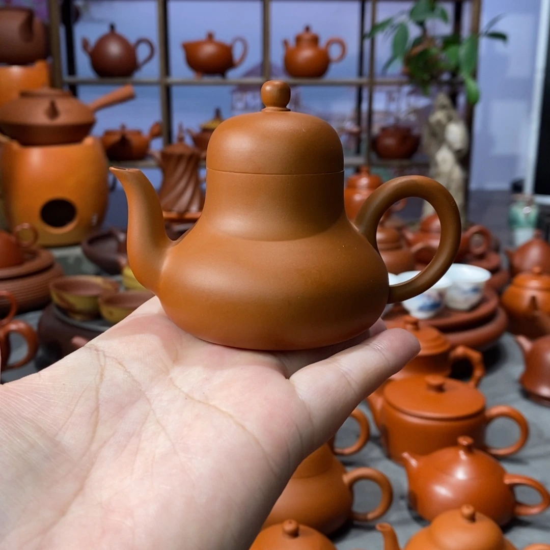 紫砂茶壶陈伟庆鸡蛋黄思亭80c