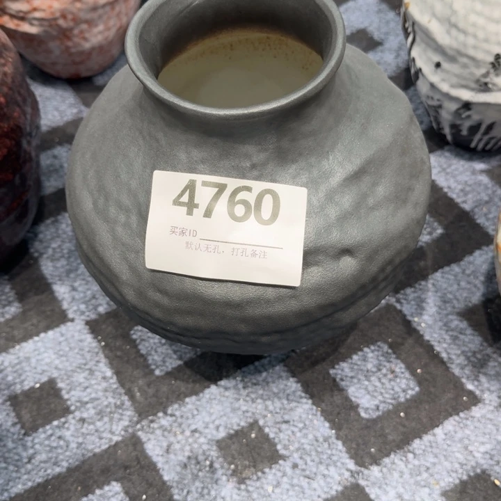 希***i瓷片景德镇高温花器编码4760高28口8默认无孔