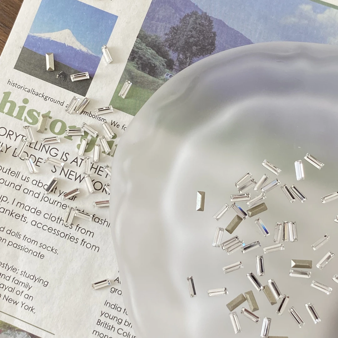 美甲饰品奥地利正品 华子 4500/4501/4505长条 多尺寸 美甲钻饰