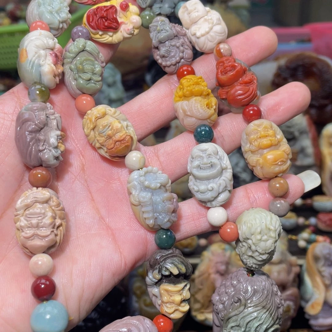 未镶嵌手串石英质玉