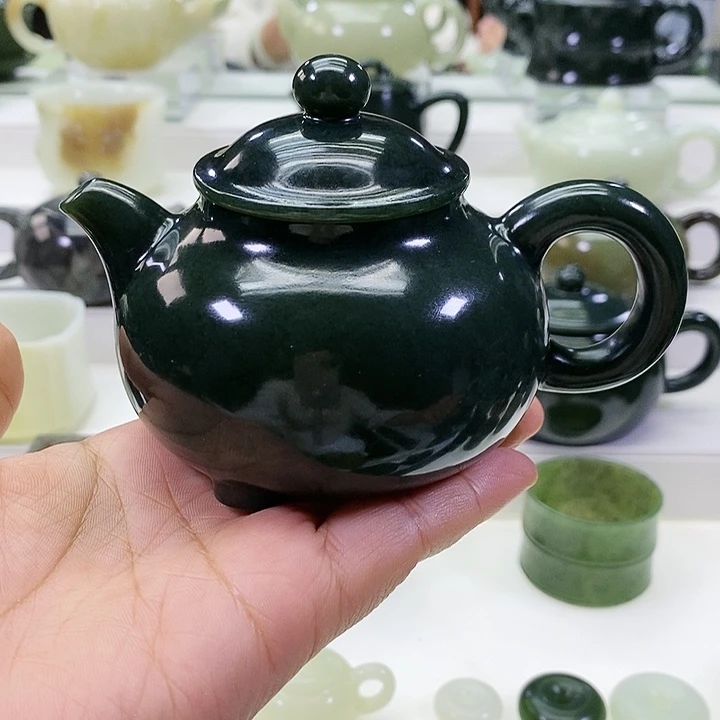 未镶嵌和田玉挂件东茶壶