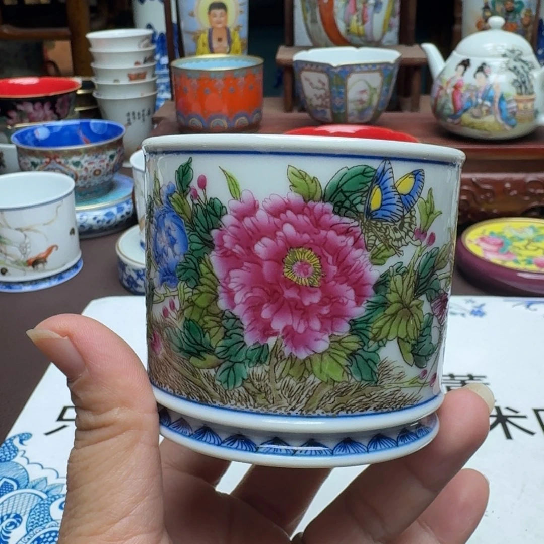 景德镇手工手绘展示