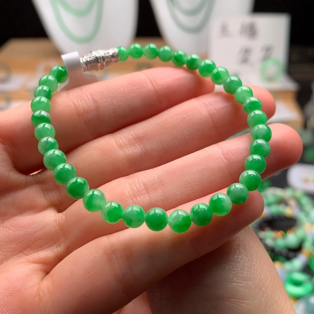 未镶嵌手链翡翠天然缅甸A货翡翠