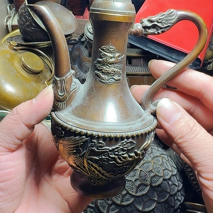 铜器摆件收收藏藏