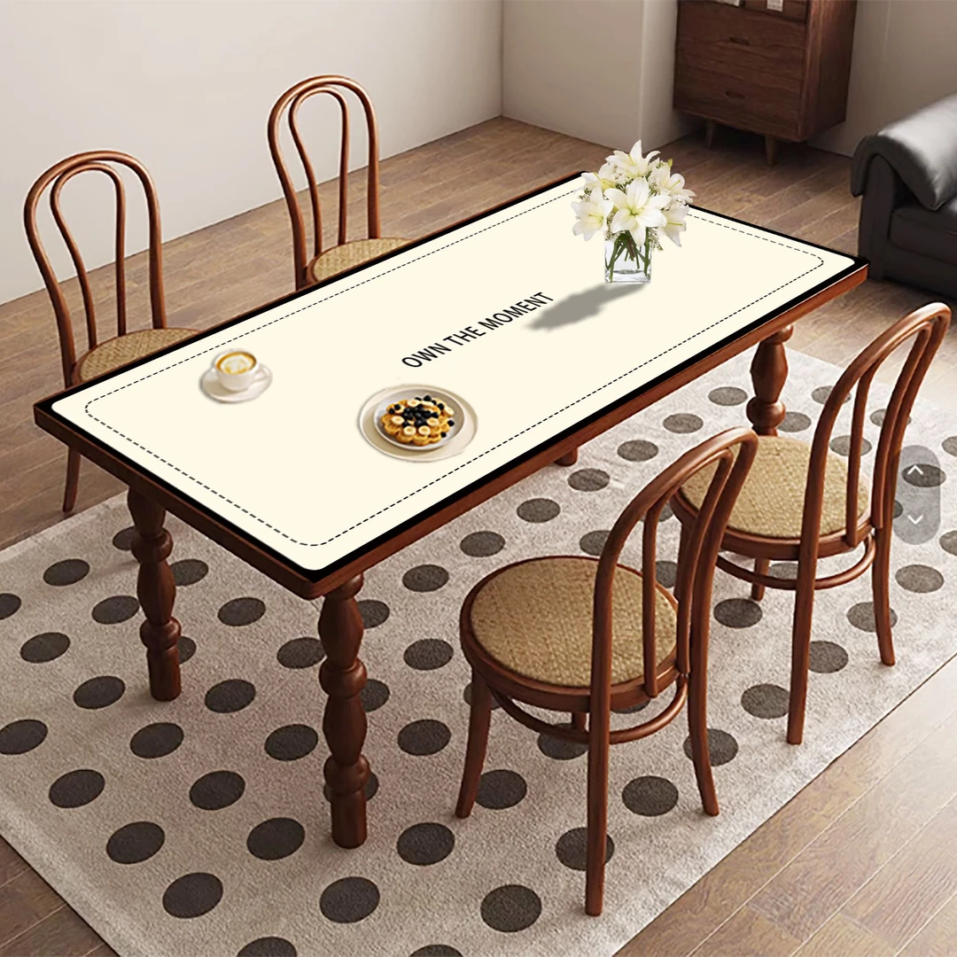 秋分PVC桌垫防烫防滑防油防水防刮隔热免费定制茶几电视柜玄关柜