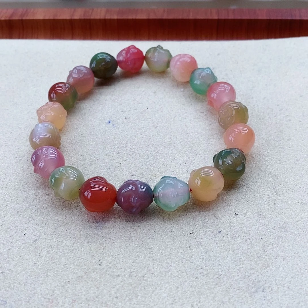 玛瑙手饰未镶嵌盐源003