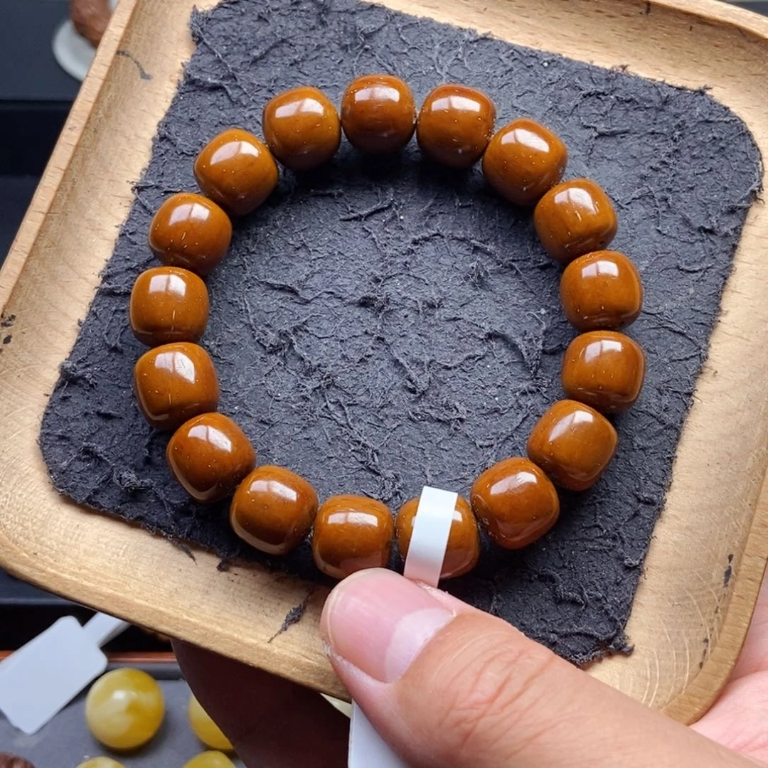 紫金鼠手串12.6mm精品天花板近实心