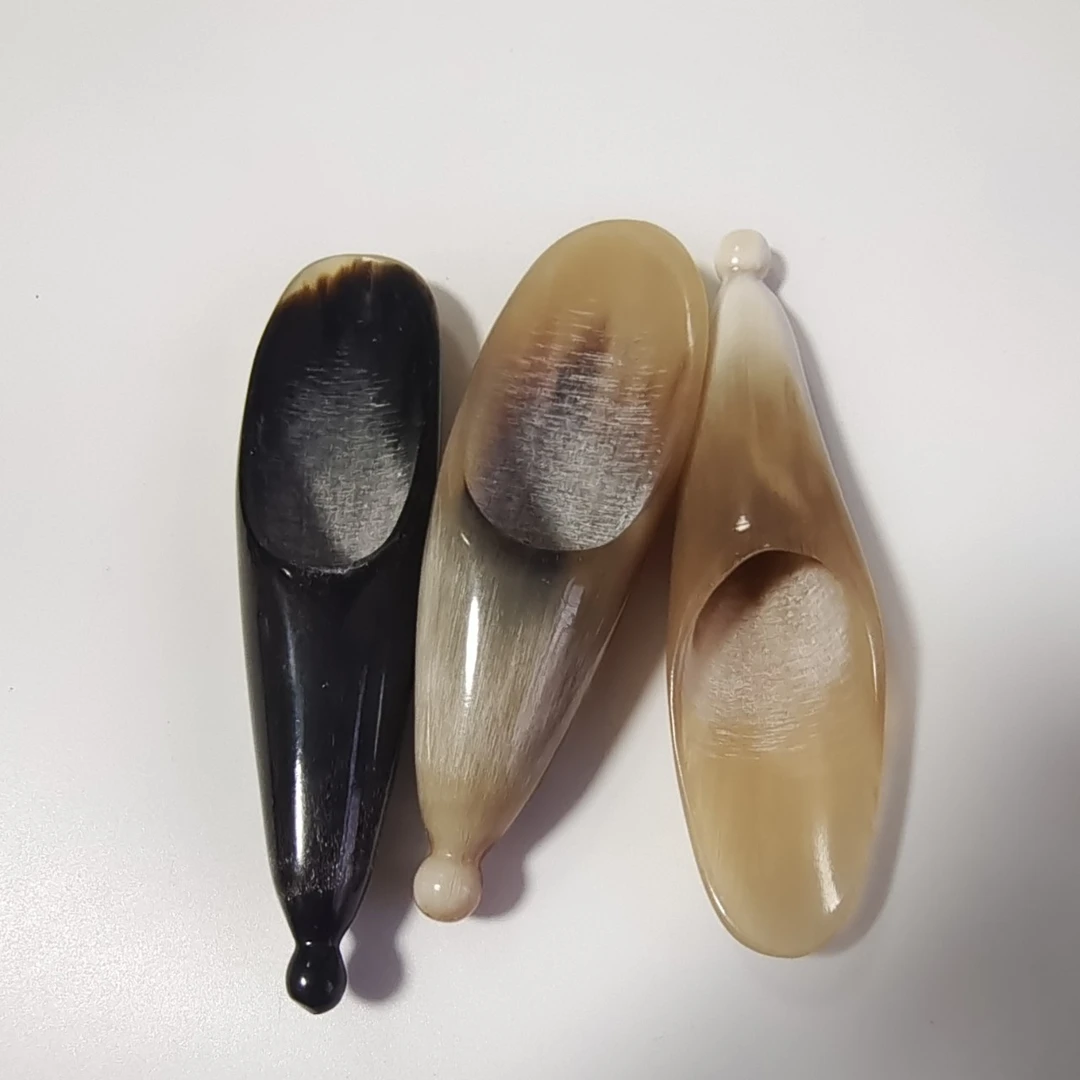 天然牛角刮痧桶厚款精品加厚刮痧拔筋点穴手工美容院小号便携加大