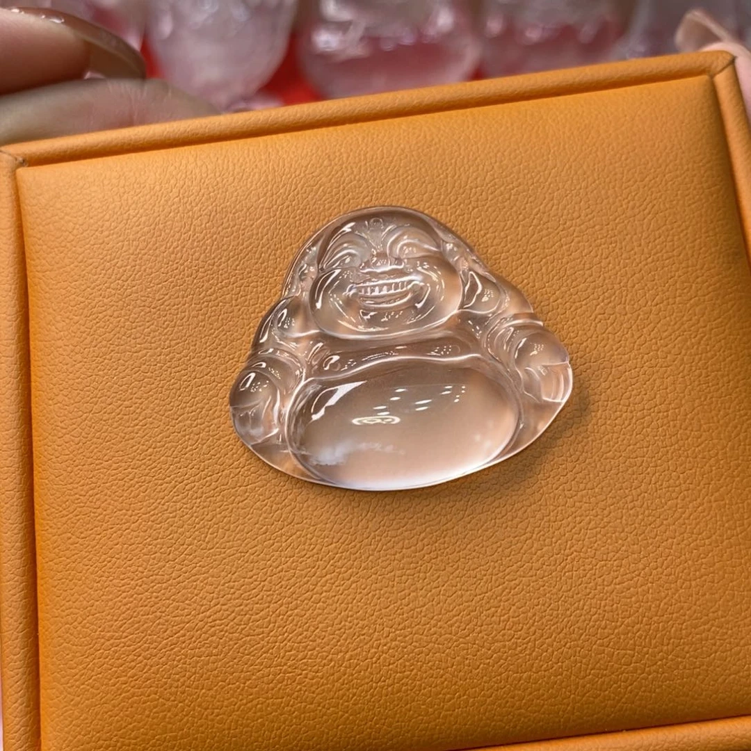 石英质玉未镶嵌吊坠