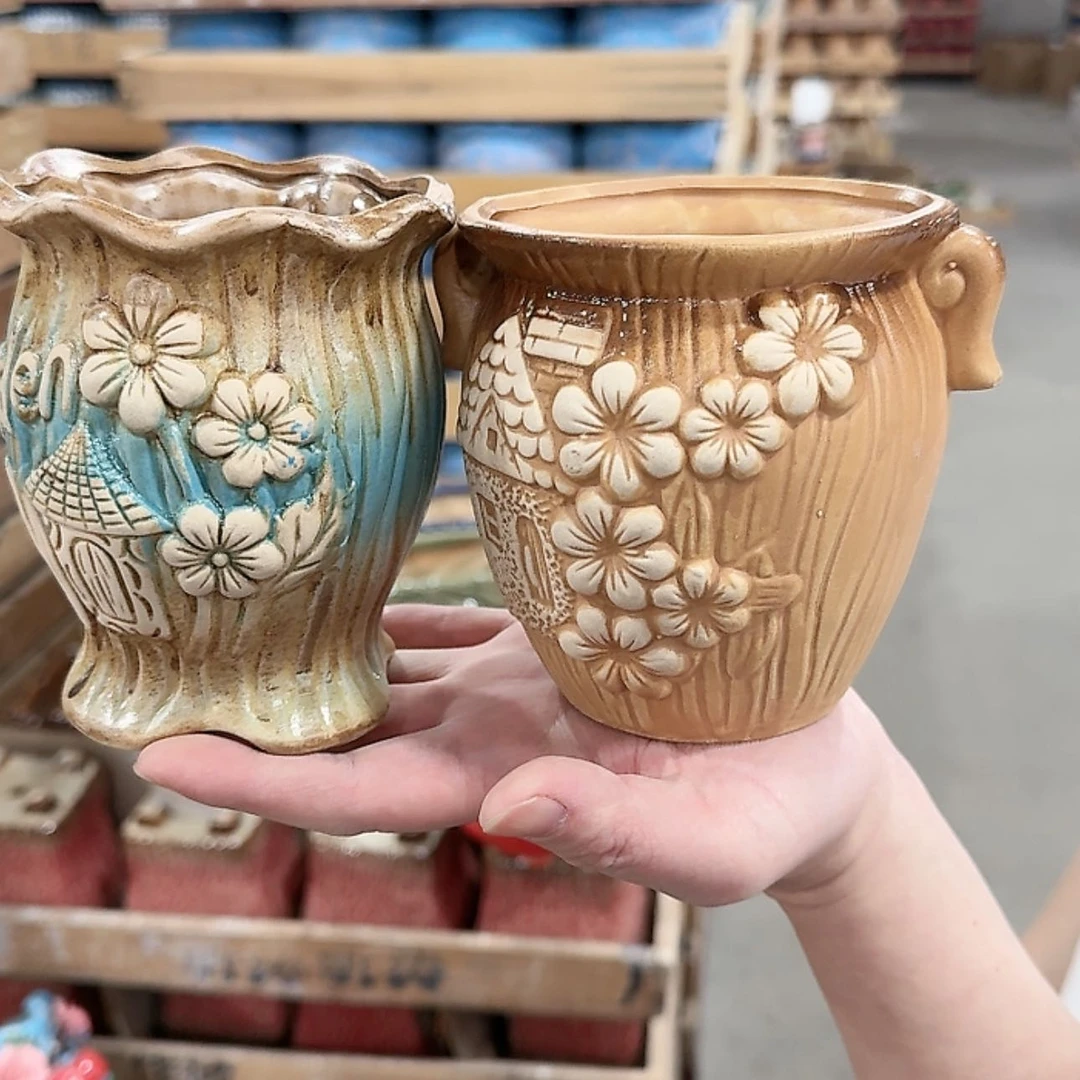 【闪购商品】陶瓷福利品，花盆凑单满10元发货！