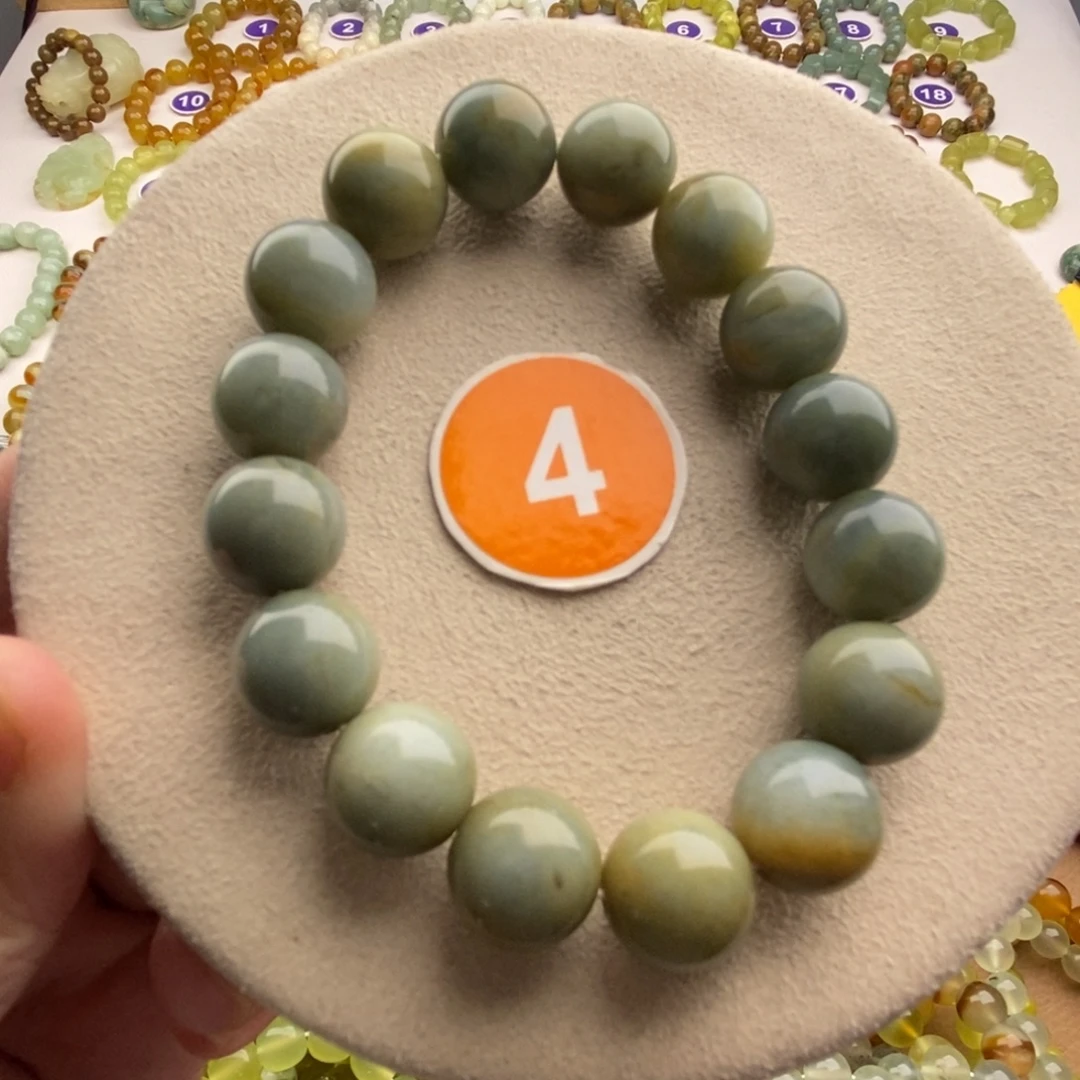 蛇纹石玉未镶嵌手串