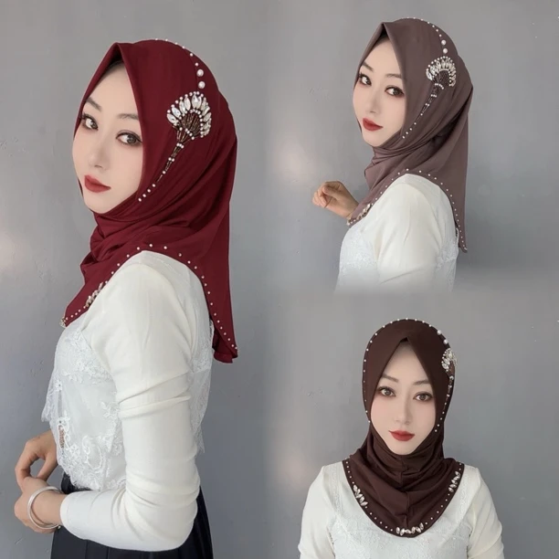 爱慕言 扇形重工 套头送珍珠针