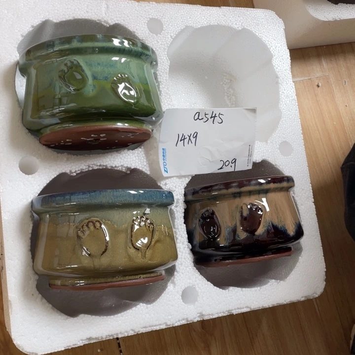 粗陶多肉花盆微瑕545