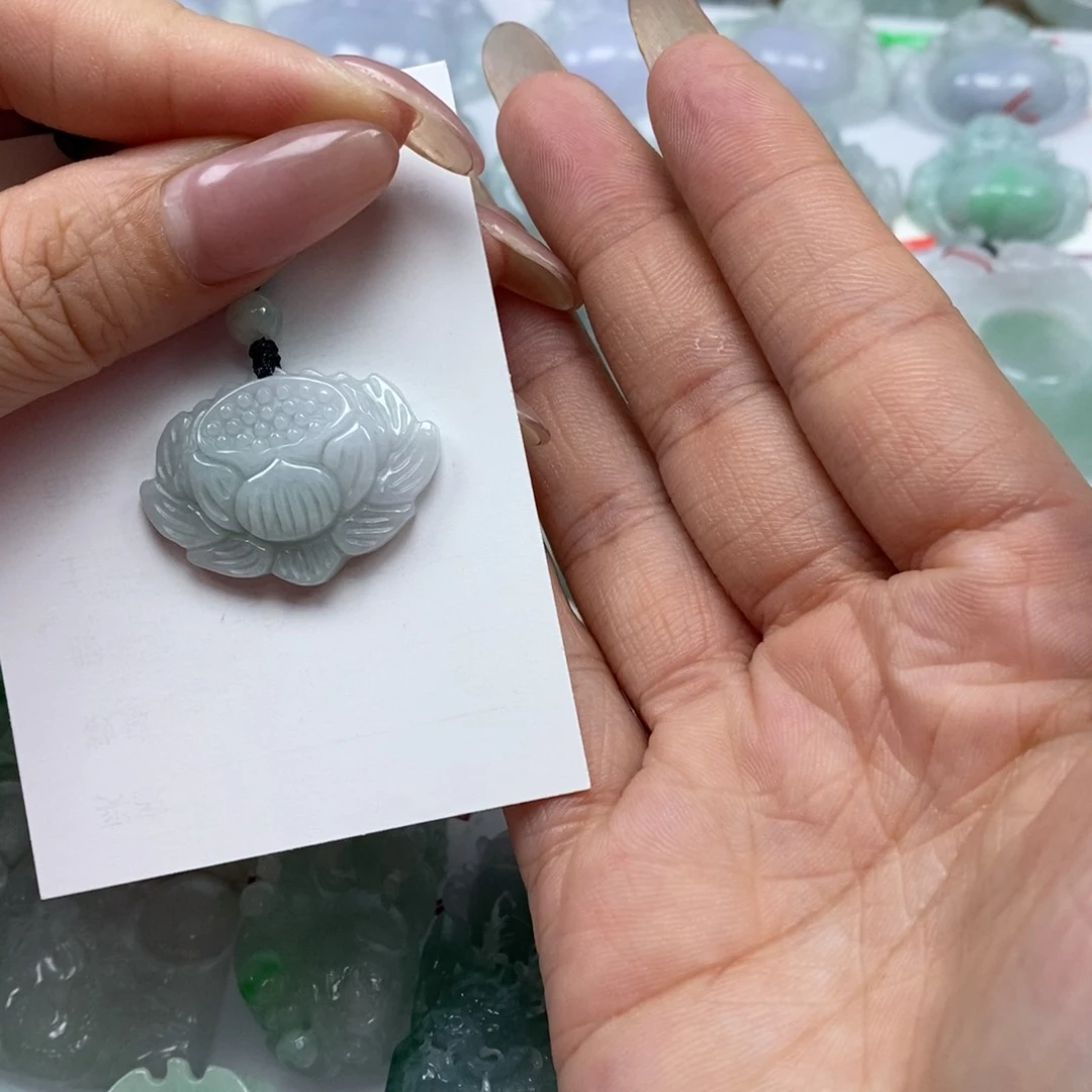 颈饰未镶嵌翡翠天然翡翠a货