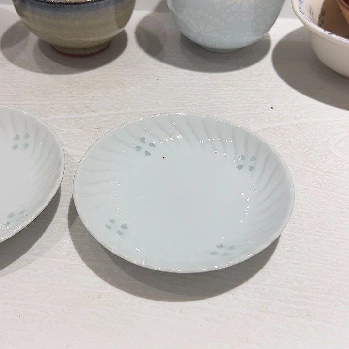 微***笑瓷玲珑小盘子一个超润