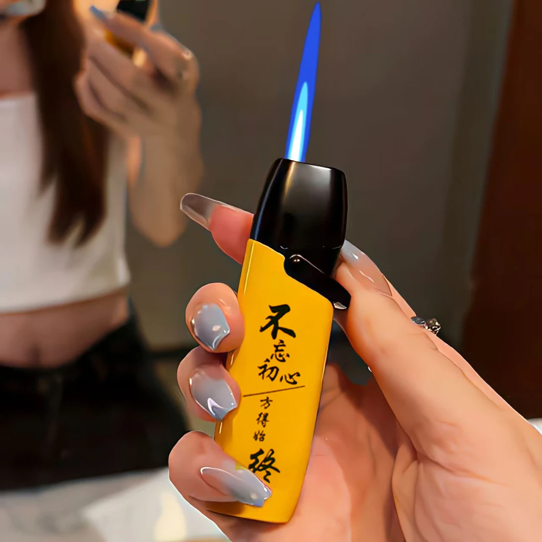 【新人福利】网红男士创意打火机高颜值迷你高档个性防风卡通送礼物