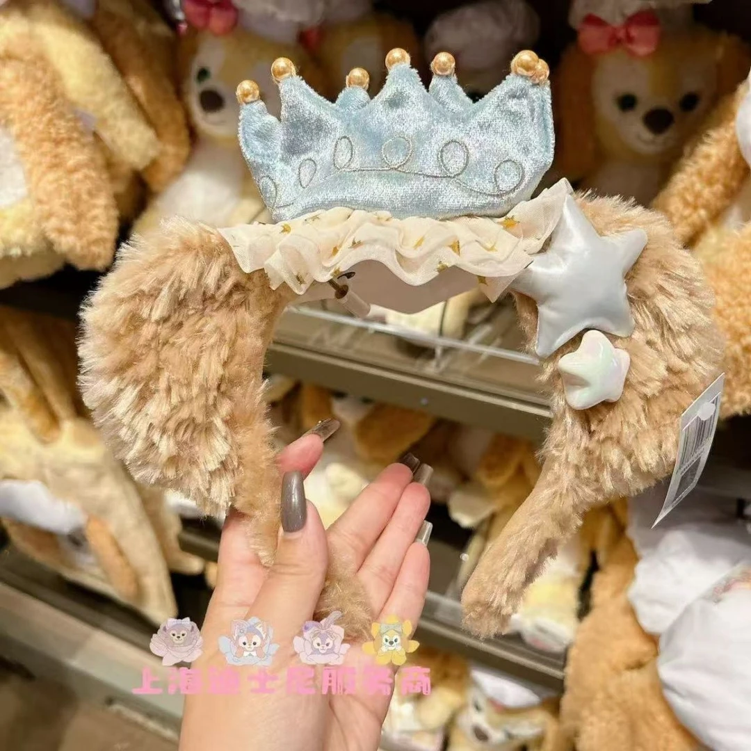 迪士尼手作定制春日雪莉玫发箍Lolita蝴蝶结头箍游乐园拍照头饰女