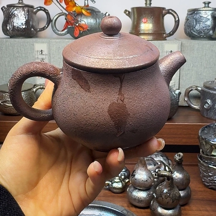 壶云南建水柴烧微瑕特价壶