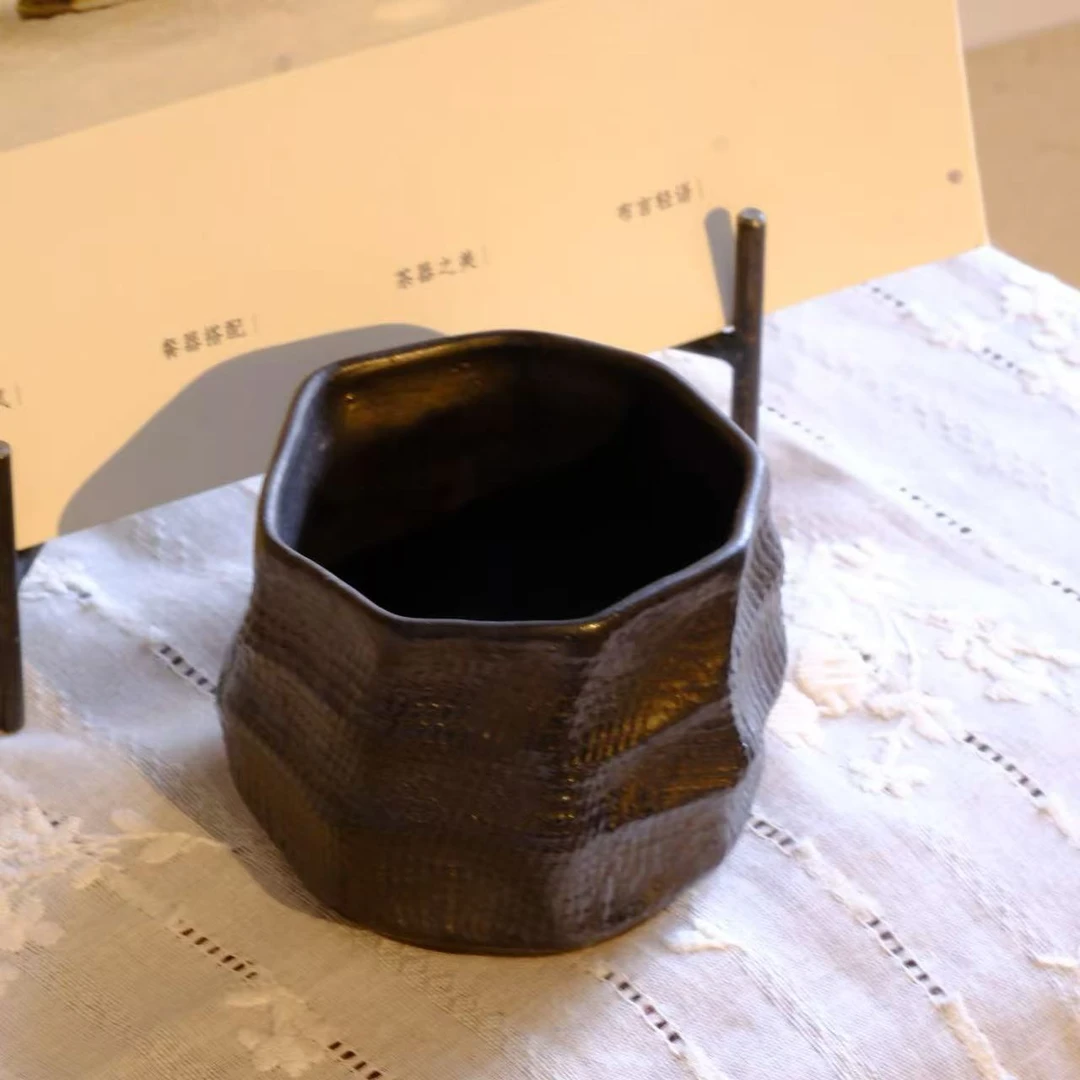 小喜宅 自在黑金手握杯（容量约80ml）