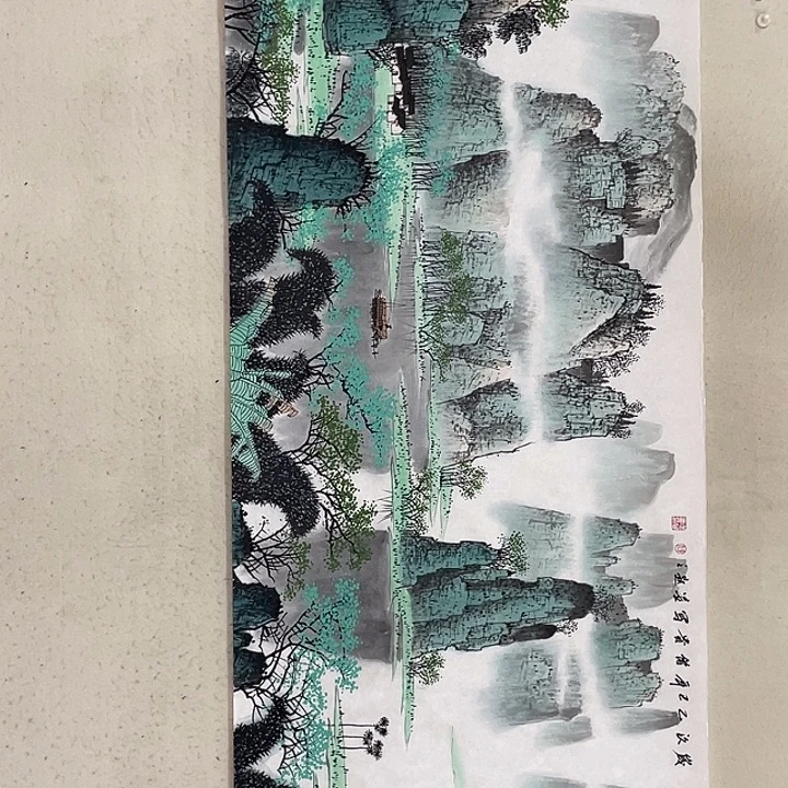 国画国画作品集的故事