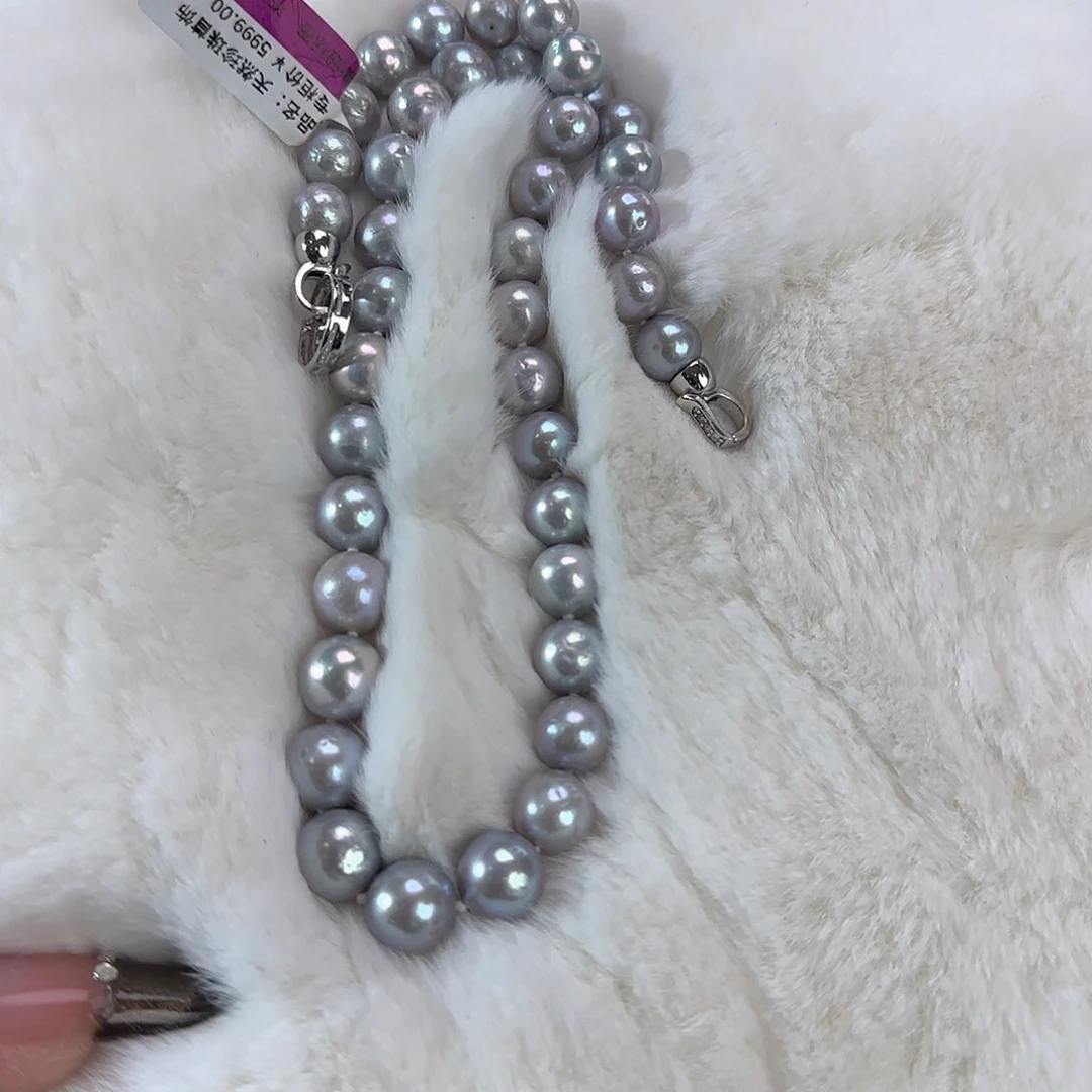 未镶嵌项链定制824淡水珍珠