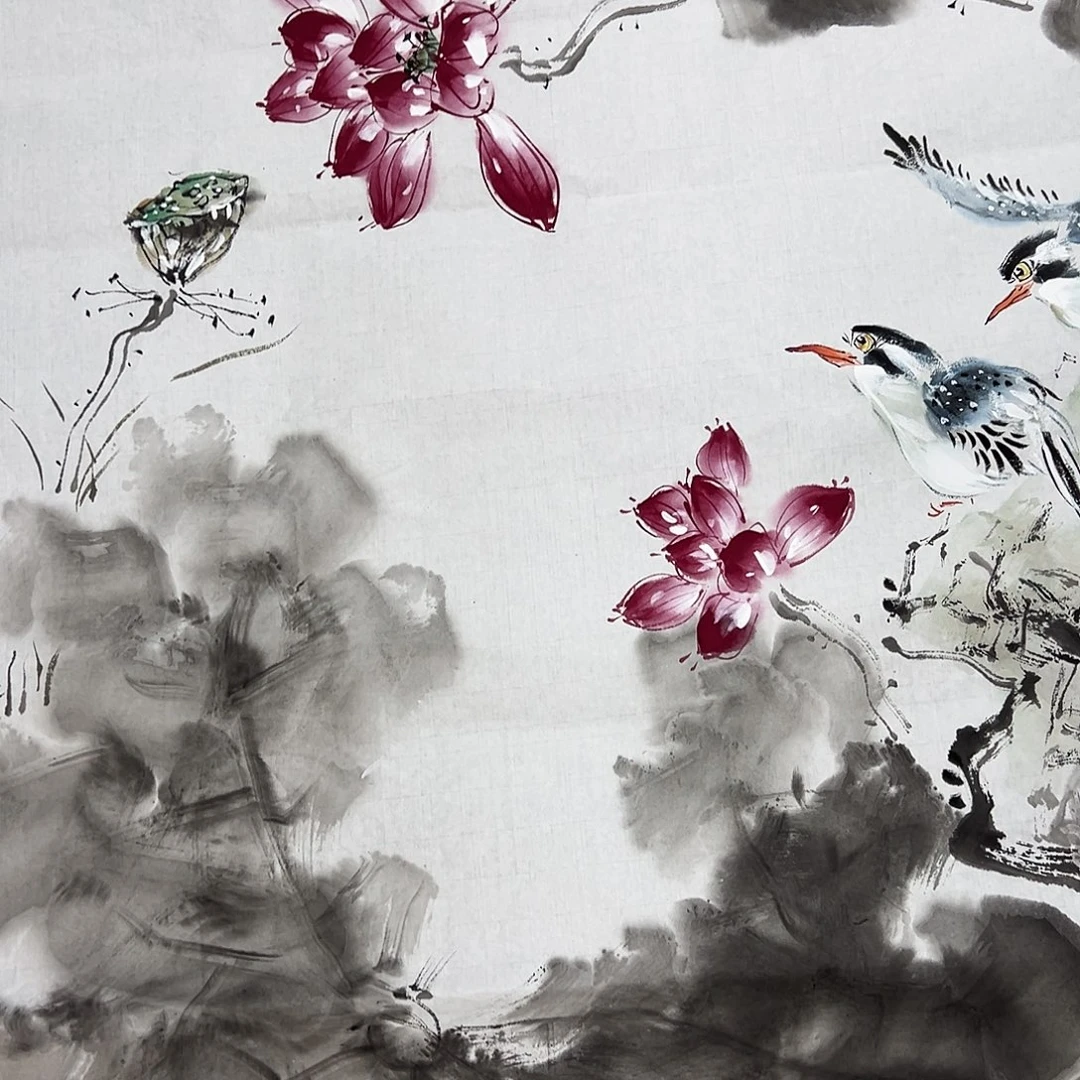 国画纯手绘作品欣赏