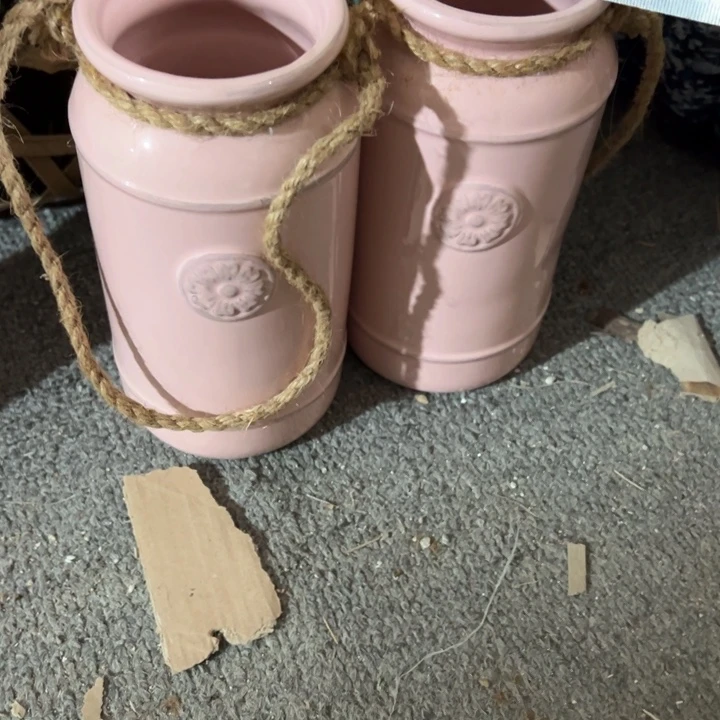 陶瓷花瓶摆件外贸出口（微瑕）