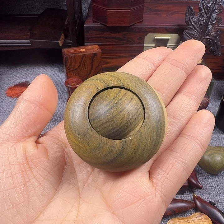 风***里维腊木（绿檀）手把
