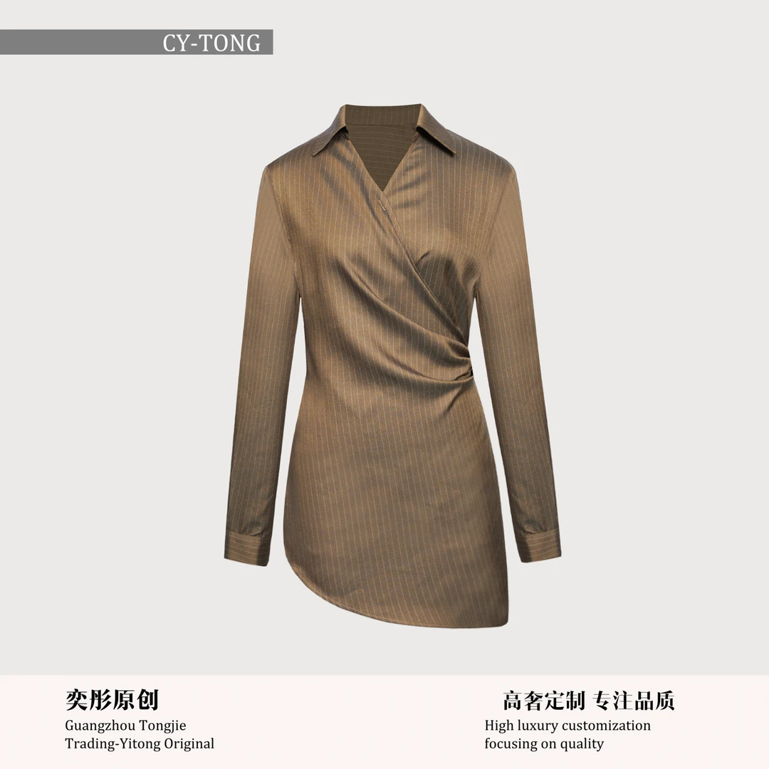 【彤姐原创】冬季休闲风时尚百搭女士衬衫气质长袖衬衣上衣LZD25318