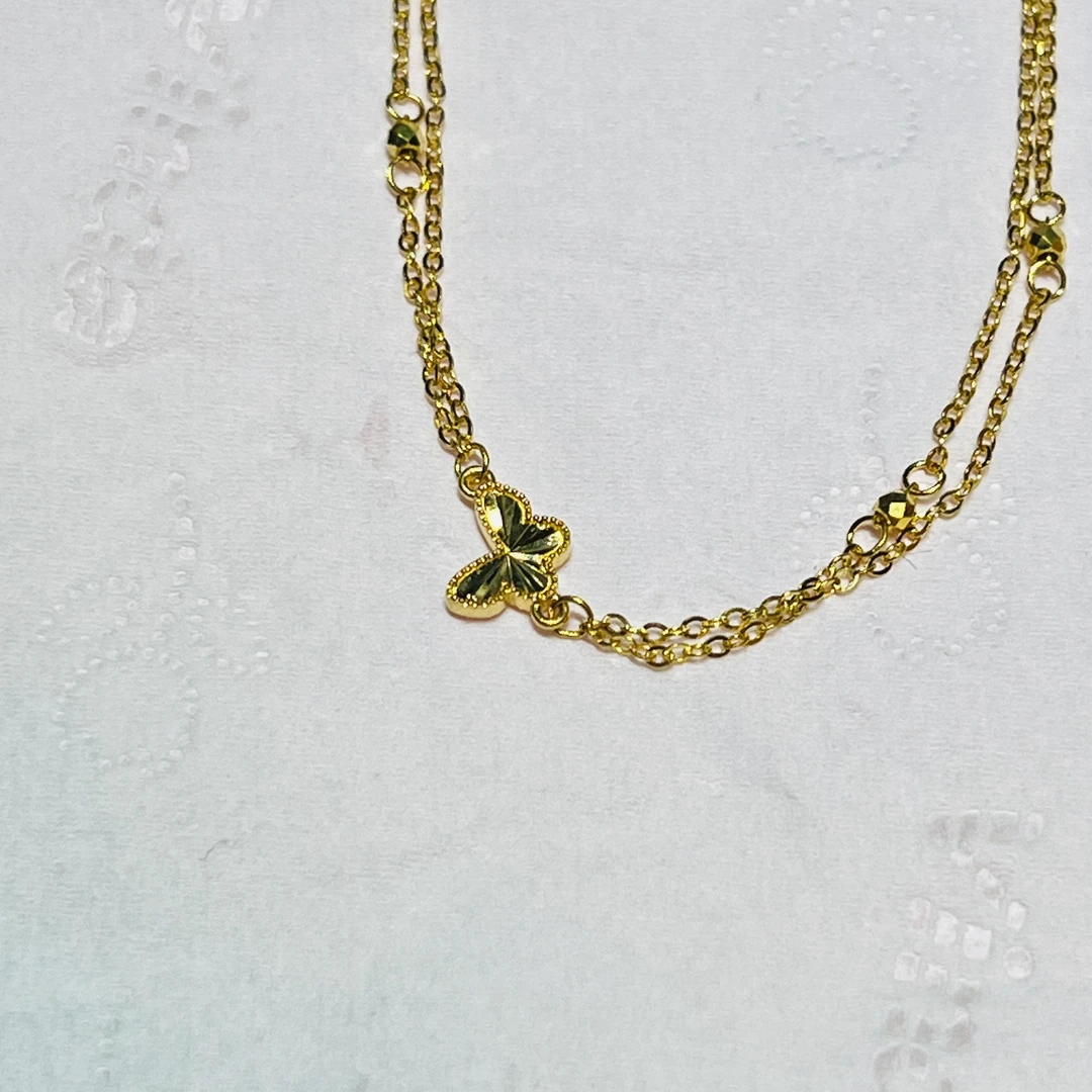 【小琪金选】足金999 5G蝴蝶手链 3.06