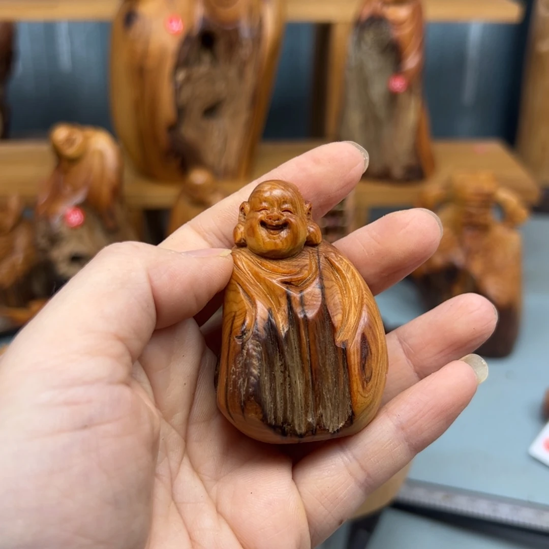柏木崖柏木摆件手把件36