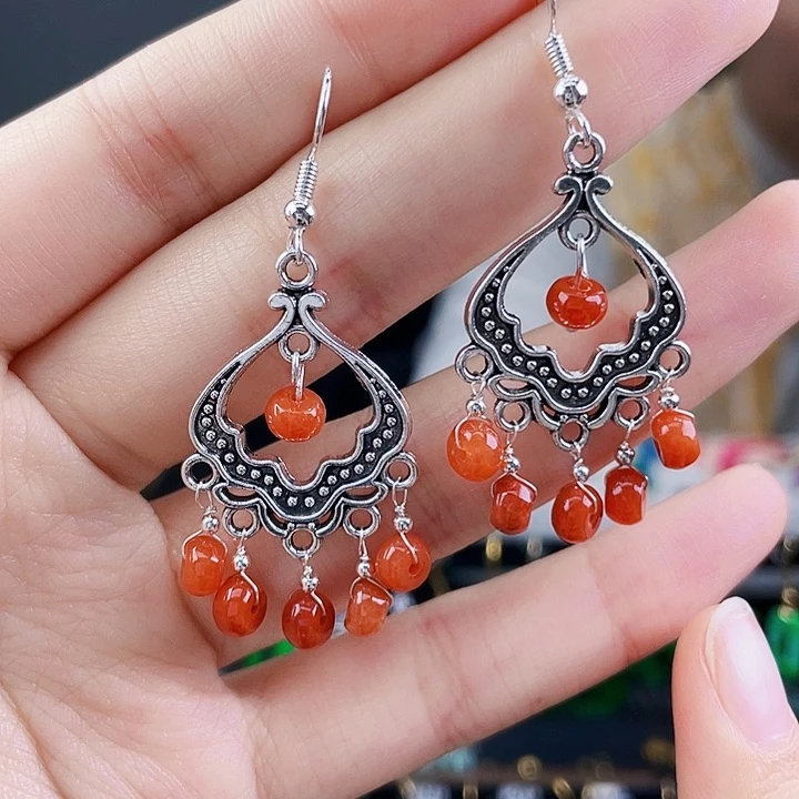 翡翠耳饰未镶嵌饰品