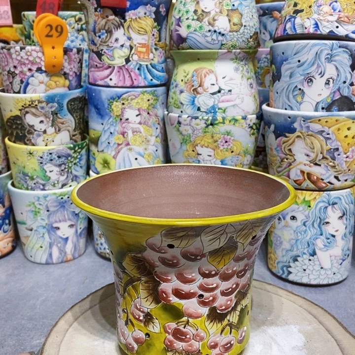 景德镇艺术手绘作品