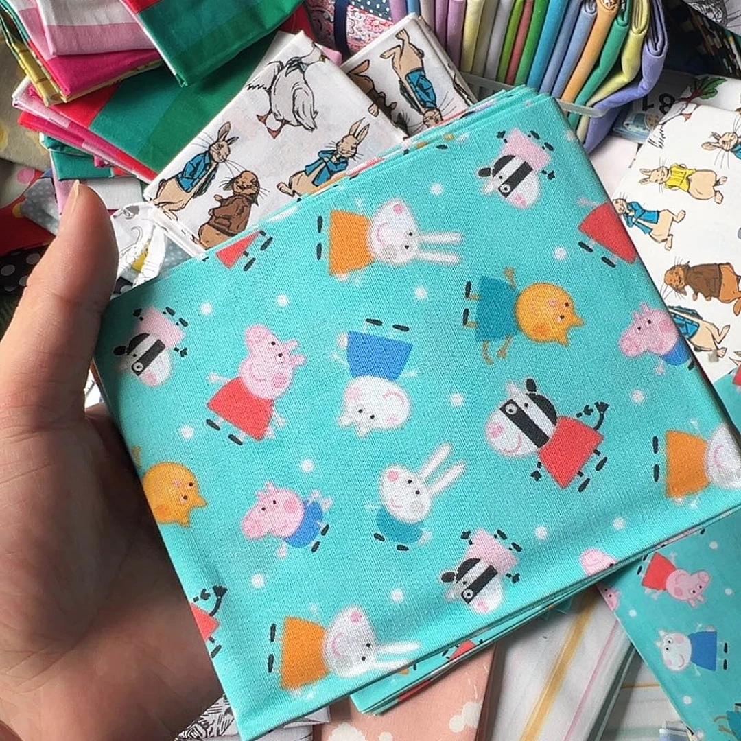 3片纯棉平布45*53厘米一片