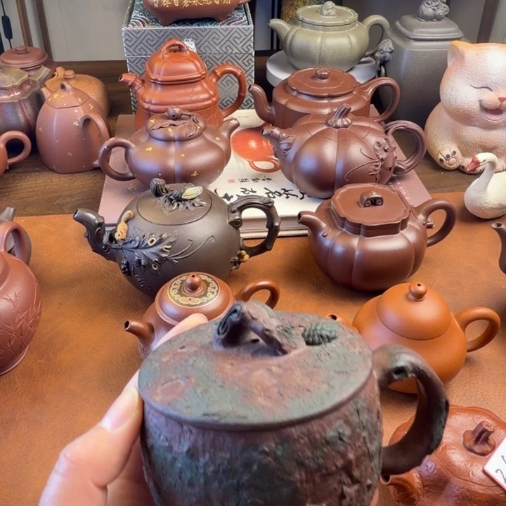 紫砂茶壶紫砂盖杯