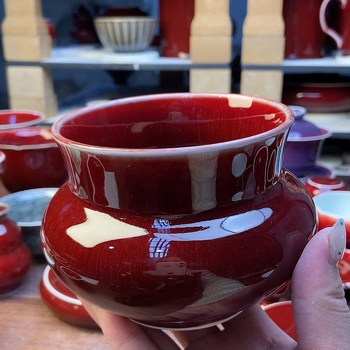 陶瓷景德镇名陶坊原矿郎红