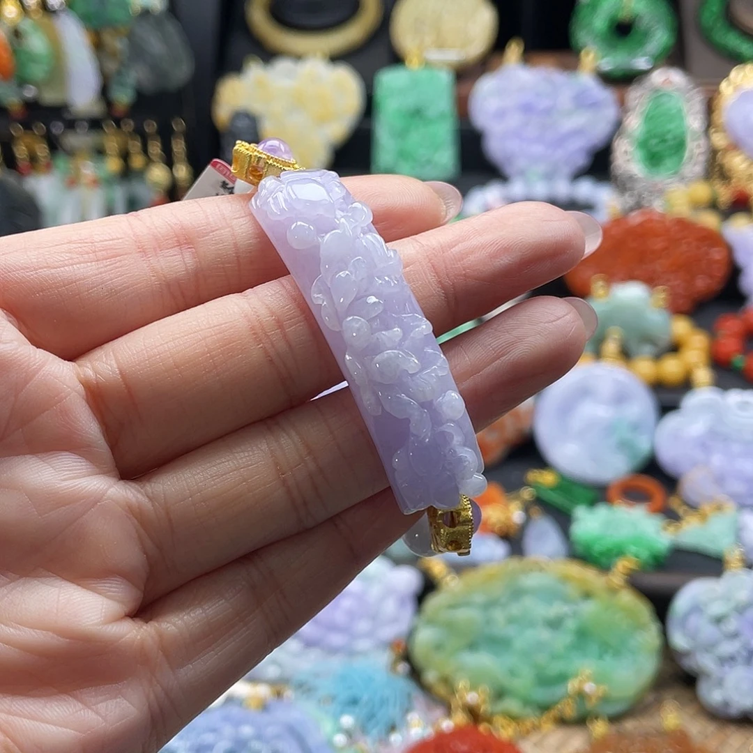 翡翠未镶嵌手链代编织