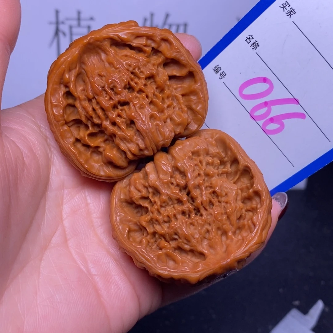 文玩核桃把件066/48蛇头