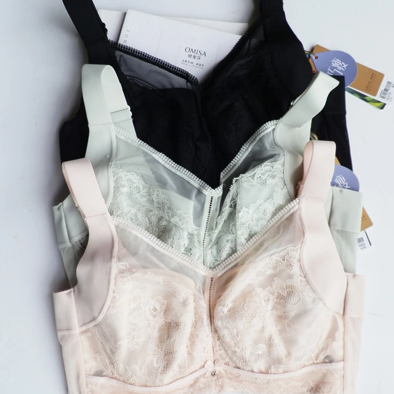 欧蜜莎内衣MC5729超薄CDE全罩杯大胸显小透气舒适调整收副乳文胸