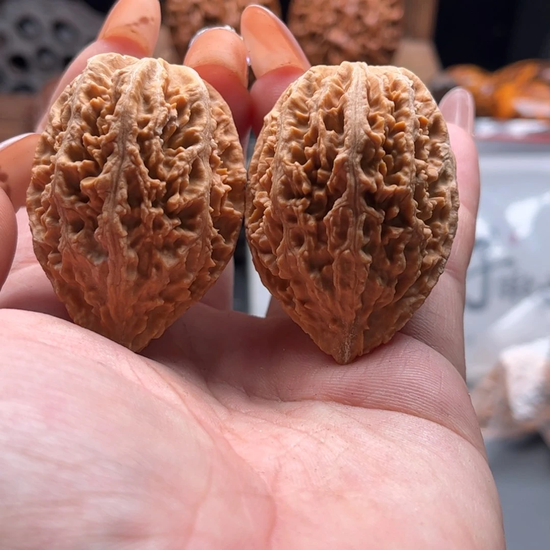 文玩核桃把件关东木子家楸大胖99