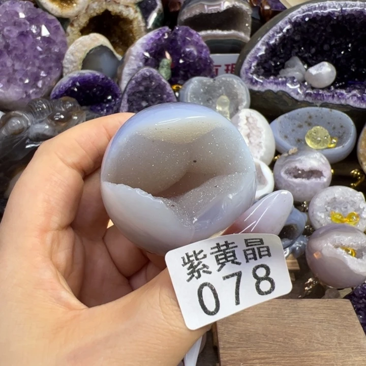 未镶嵌大型摆件（非配饰）紫晶遇***～78