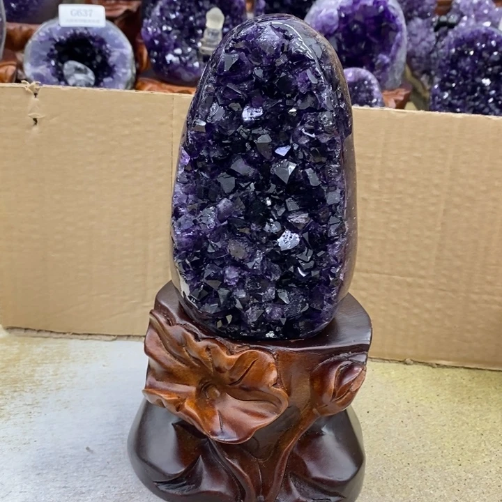 未镶嵌紫晶大型摆件（非配饰）