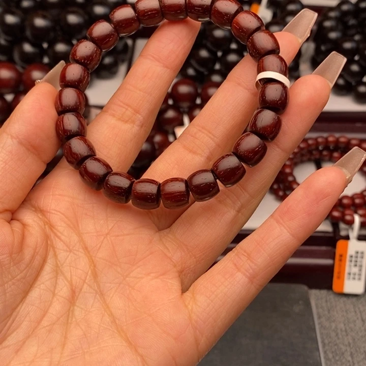 小叶紫檀手串/手链8.9原汁原味老料精工直切