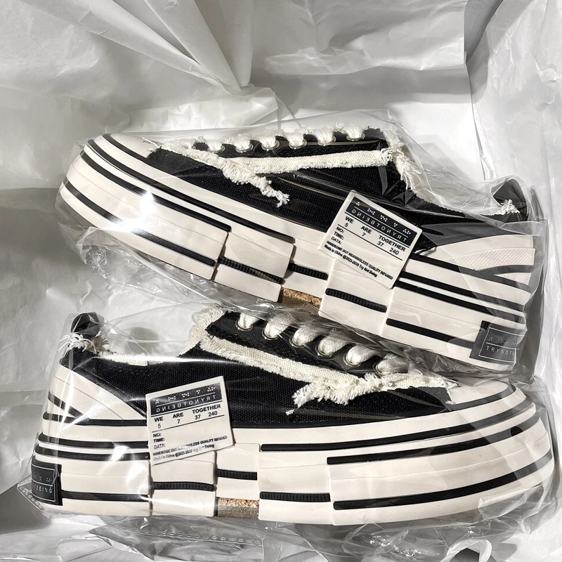某物渠道鞋~正品建豪同款乞丐鞋夏季新款增高帆布鞋运动男款女潮