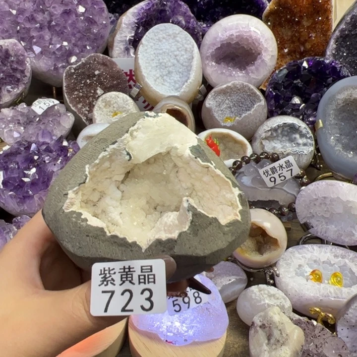 未镶嵌大型摆件（非配饰）紫晶723