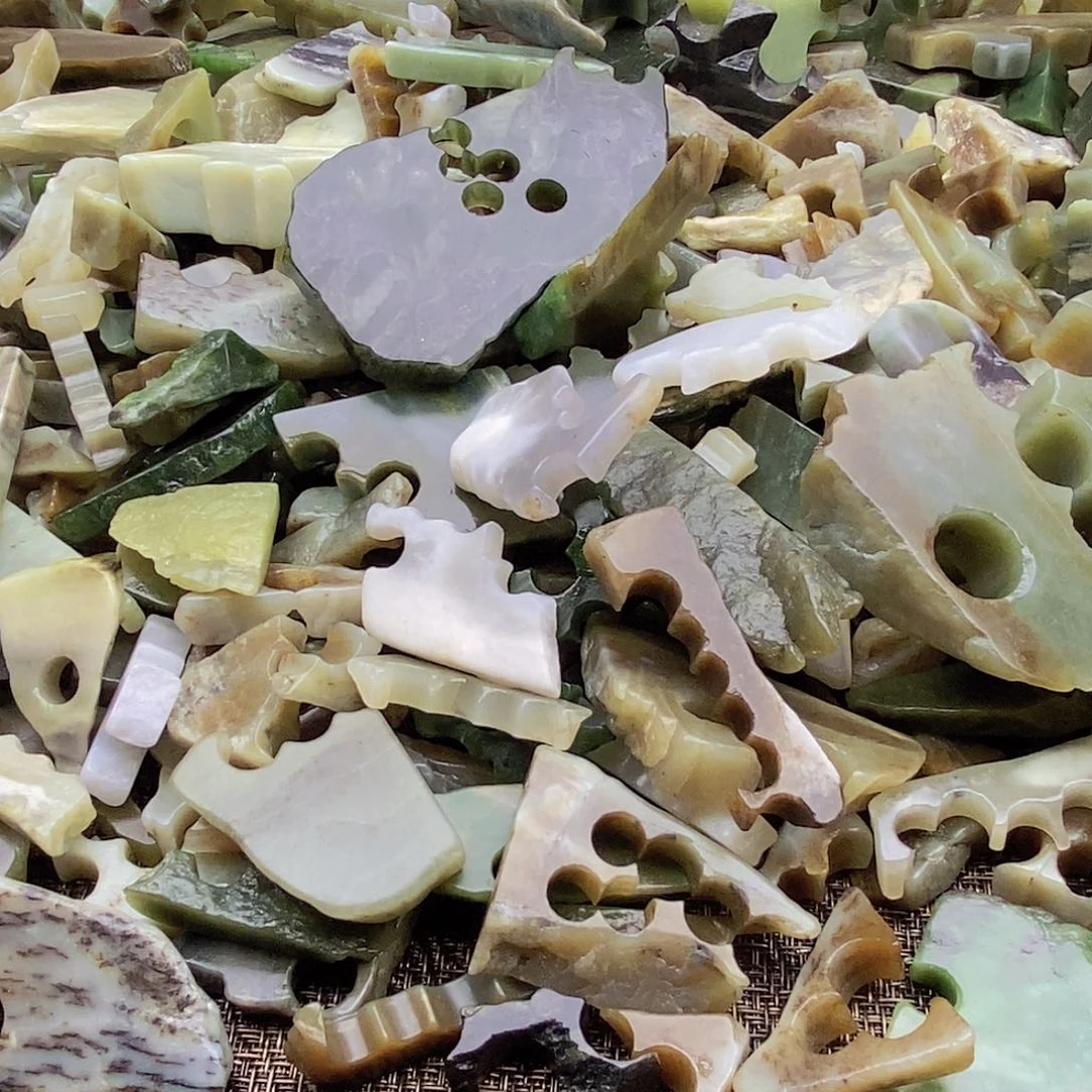 和田玉未镶嵌珠宝半成品