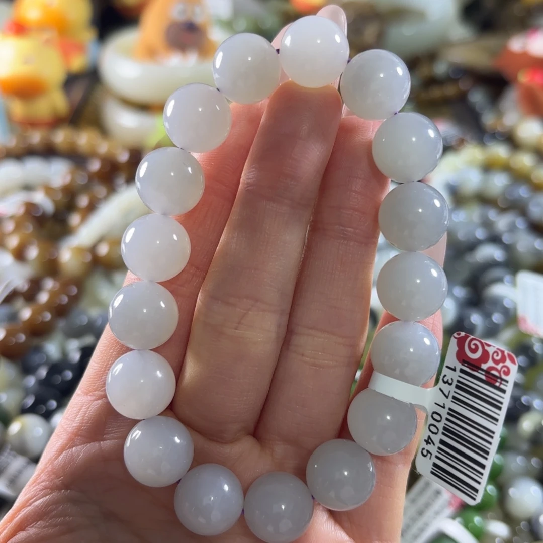 和田玉未镶嵌手串52