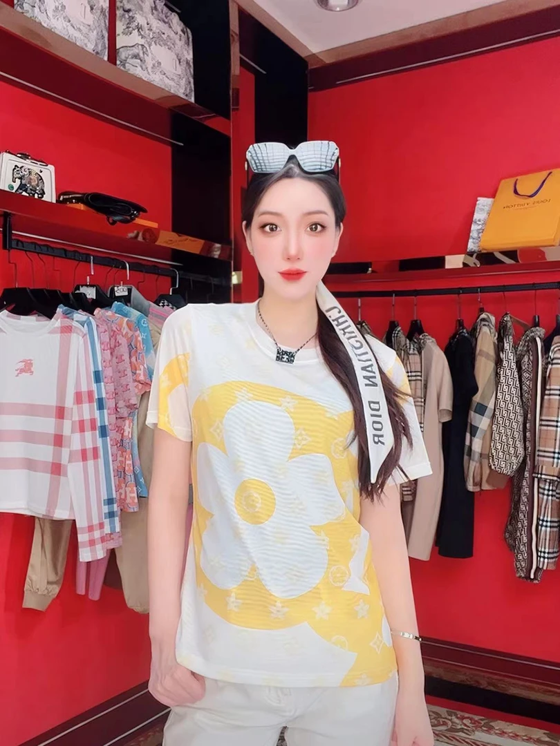 53 春夏新款高级感法式别致漂亮独特网纱薄款T恤-8630